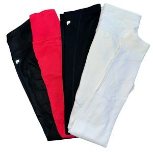 Bundle of 4 Fabletics Leggings Size Small